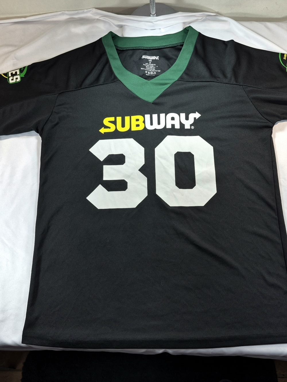 NWOTSubway Series #30 "The Beast" Double-Sided Employee Jersey Junior Medium - Picture 5 of 7